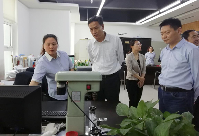 省人大檢查組到河南豫中鐵合金有限公司調(diào)研并了解《統(tǒng)計法》貫徹實施情況